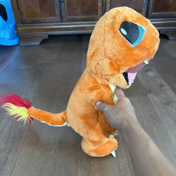 Pokémon Charmander Vintage Plush 16” Nintendo 1999 Stuffed Toy - Picture 2 of 4